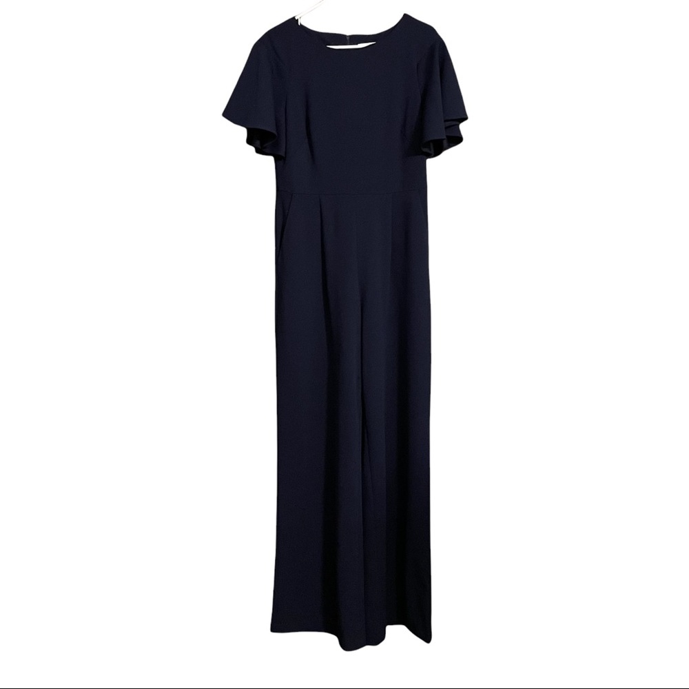 Calvin Klein Short Sleeve Navy Jumpsuit Size 10